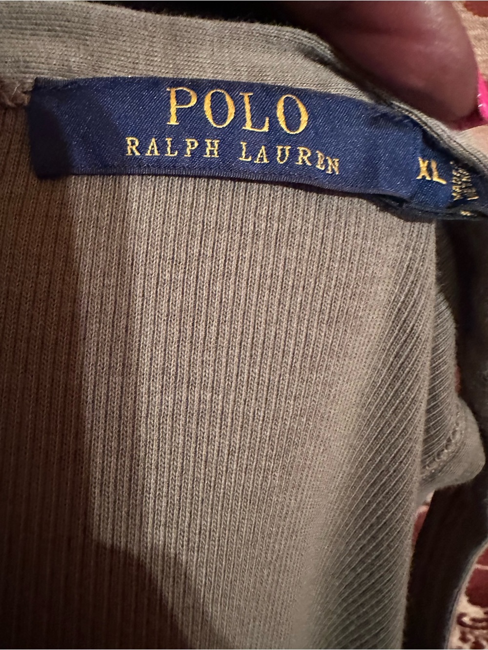 Polo by Ralph Lauren Olive Ribbed Tank Maxi Dress - Picture 4 of 5